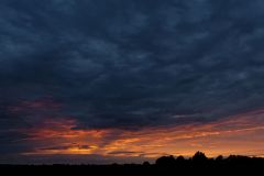 (c) Martin Schneider - Sonnenuntergang im Oderbruch